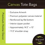 Inspirational God Canvas Tote Bag - Briarwood Lane