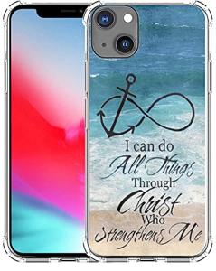 iPhone 13 (14) Slim Silicone Bible Verse Case