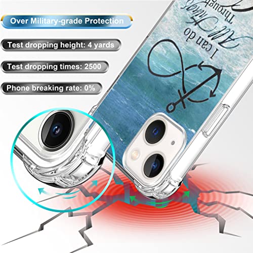 iPhone 13 (14) Slim Silicone Bible Verse Case
