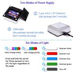 Sacred Heart of Jesus Crystal Statue with Colorful Light Base