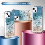 iPhone 13 (14) Slim Silicone Bible Verse Case