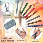 90 Christian Keychains Bible Verse Inspirational Religious Gifts