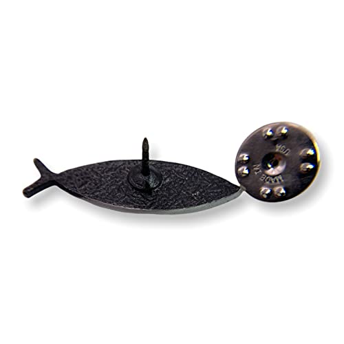 Jesus Fish Lapel Pin: Popular Christian Jewelry for Bikers