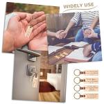 Wooden Bible Keychain Set: Religious Engraved Gift Collection