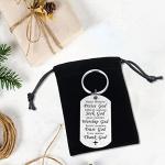 Religious Keychain Christian Gift Idea Bible Verse Spiritual