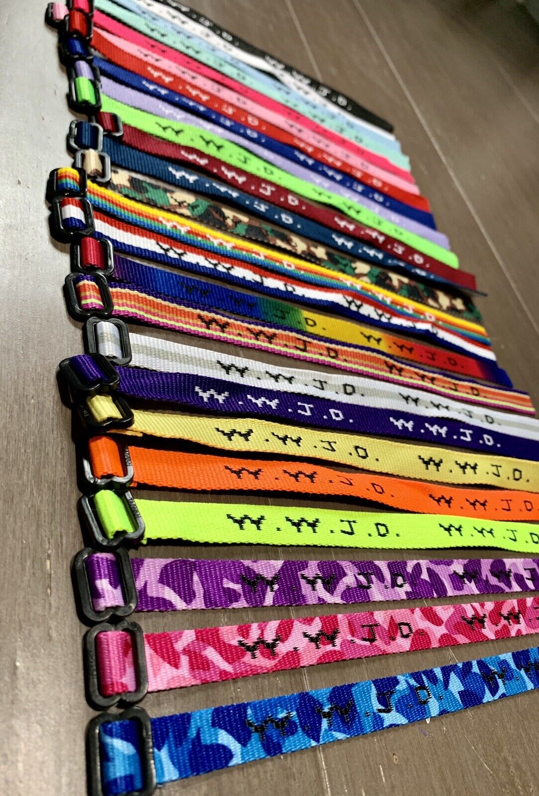Woven WWJD Jesus Bracelets for Fundraising