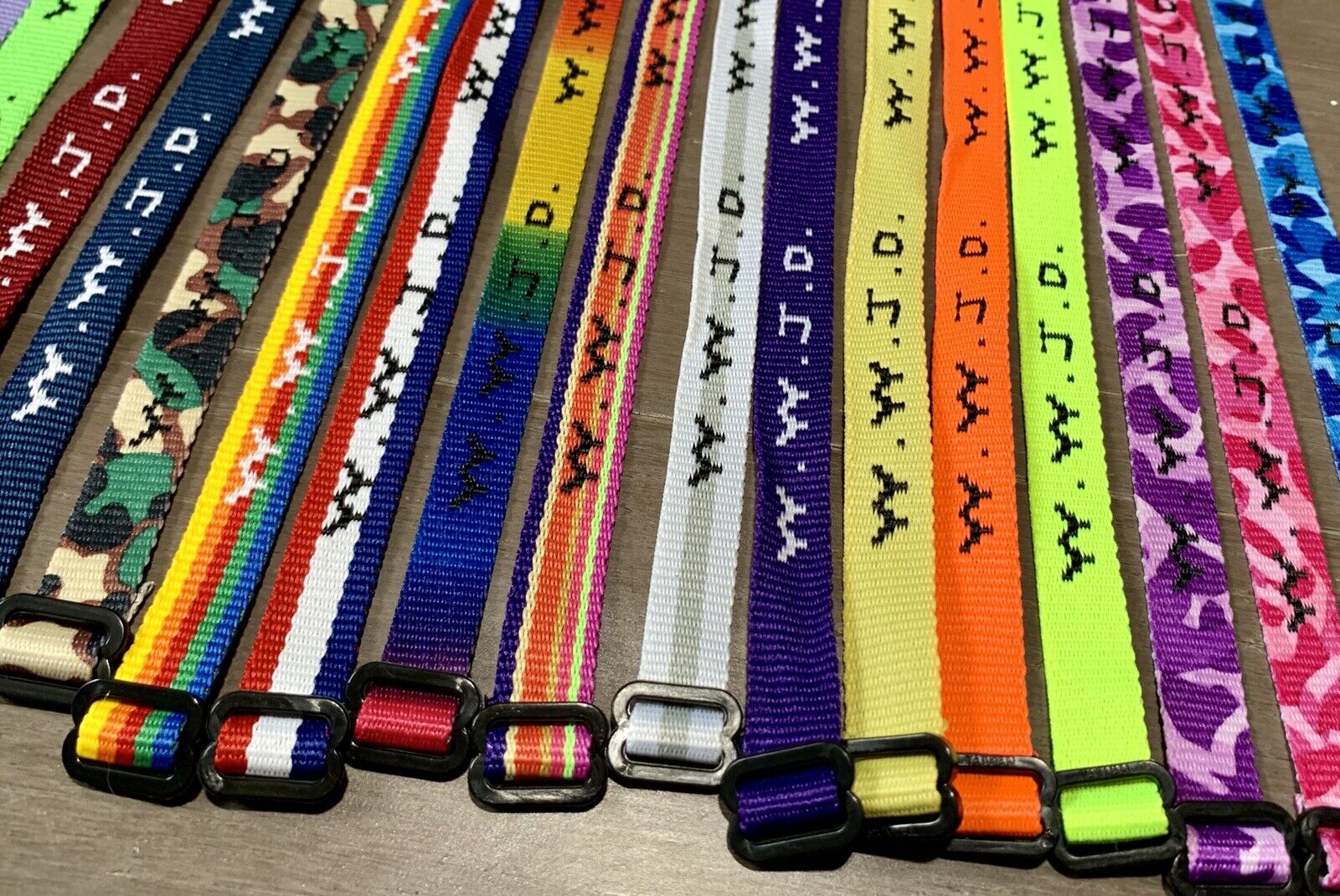 Woven WWJD Jesus Bracelets for Fundraising