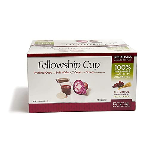 500 Sets of Broadman Communion Fellowship Cups with Juice