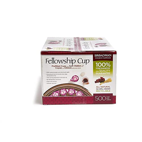500 Sets of Broadman Communion Fellowship Cups with Juice