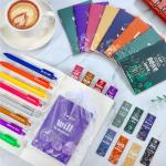 Christian Gifts Set: Notebooks, Bookmarks, Pens, Organza Bags