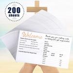 Marble Church Visitor Cards - Pack of 200