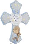 Jesus Loves Me Boy Resin Cross