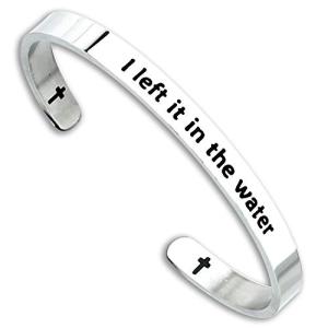 Kivosliviz Baptism Bracelet: Water Cuff for Women