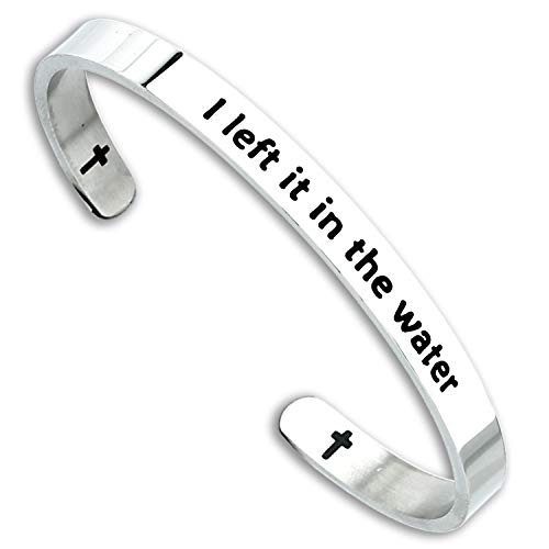 Kivosliviz Baptism Bracelet: Water Cuff for Women