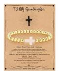 Christian Gold Beaded Bracelets for Teen Girls and Women