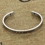 Kivosliviz Baptism Bracelet: Water Cuff for Women