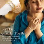 Christian Gold Beaded Bracelets for Teen Girls and Women