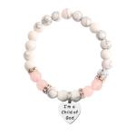 MAOFAED Religious Child of God Beaded Bracelet