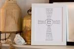 Jesus Loves Me Frame for Baby's Religious Occasions