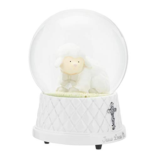 Jesus Loves Me Musical Water Snow Globe