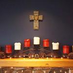 Abbey Gift Marriage Wall Cross with Bible Verse