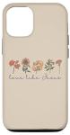 Jesus Love Bible Scripture Boho Flowers iPhone 14 Case