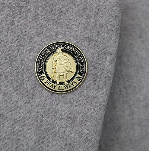 Whole Armor of God 1.2" Lapel Pin Pack