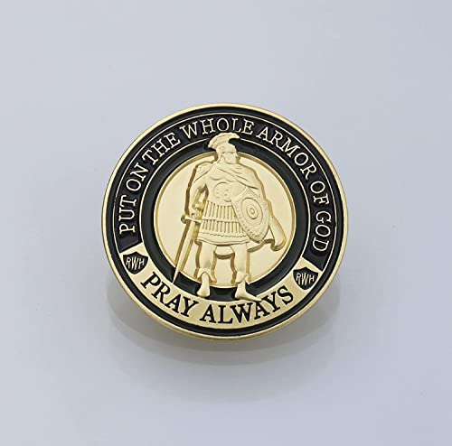 Whole Armor of God 1.2" Lapel Pin Pack
