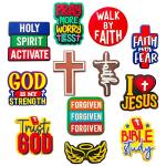 Christian Shoe Charms for Bubble Slides - Jesus Gifts