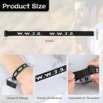 12-Piece WWJD Adjustable Bracelet Set for Christians