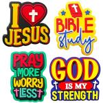 Christian Shoe Charms for Bubble Slides - Jesus Gifts