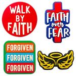 Christian Shoe Charms for Bubble Slides - Jesus Gifts