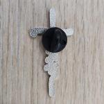 Faith Cross Enamel Pin Badge for Brooch