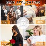 Bulk Gold Cross Pins with Cards and Bags