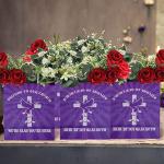 24 Pack Church Welcome Gift Bags – Purple