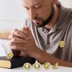 Christian Armor of God Lapel Pin Set - 20pcs