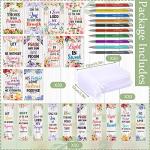 120-Piece Bible Gifts Set: Bookmarks, Pens, Notebooks, Bags