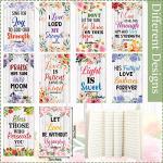 120-Piece Bible Gifts Set: Bookmarks, Pens, Notebooks, Bags