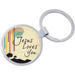 Jesus Loves You Keychain - Perfect for Keys or Backpack