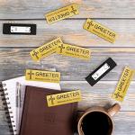 Church Greeter Name Tag Set: Cross Design, Reusable