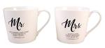Mr. and Mrs. Love is Patient Coffee Mugs