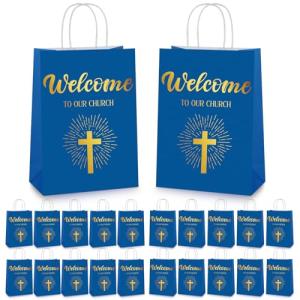 Church Welcome Gift Bags for Guests, Baptisms, Birthdays