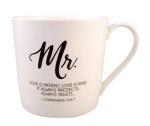 Mr. and Mrs. Love is Patient Coffee Mugs