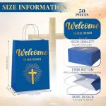 Church Welcome Gift Bags for Guests, Baptisms, Birthdays