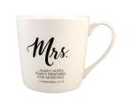 Mr. and Mrs. Love is Patient Coffee Mugs