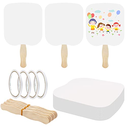 DIY Church Fans Craft Set with 30 Pieces
