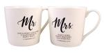 Mr. and Mrs. Love is Patient Coffee Mugs