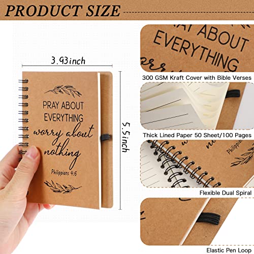 Christian Gifts Bulk Set: Notebook, Pen, Scripture Notepad