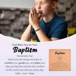 Christian Cross Bracelet: Baptism & Christening Gifts for Boys