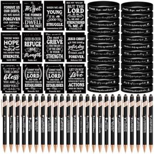 72 Piece Christian Gift Set with Bible Theme Items
